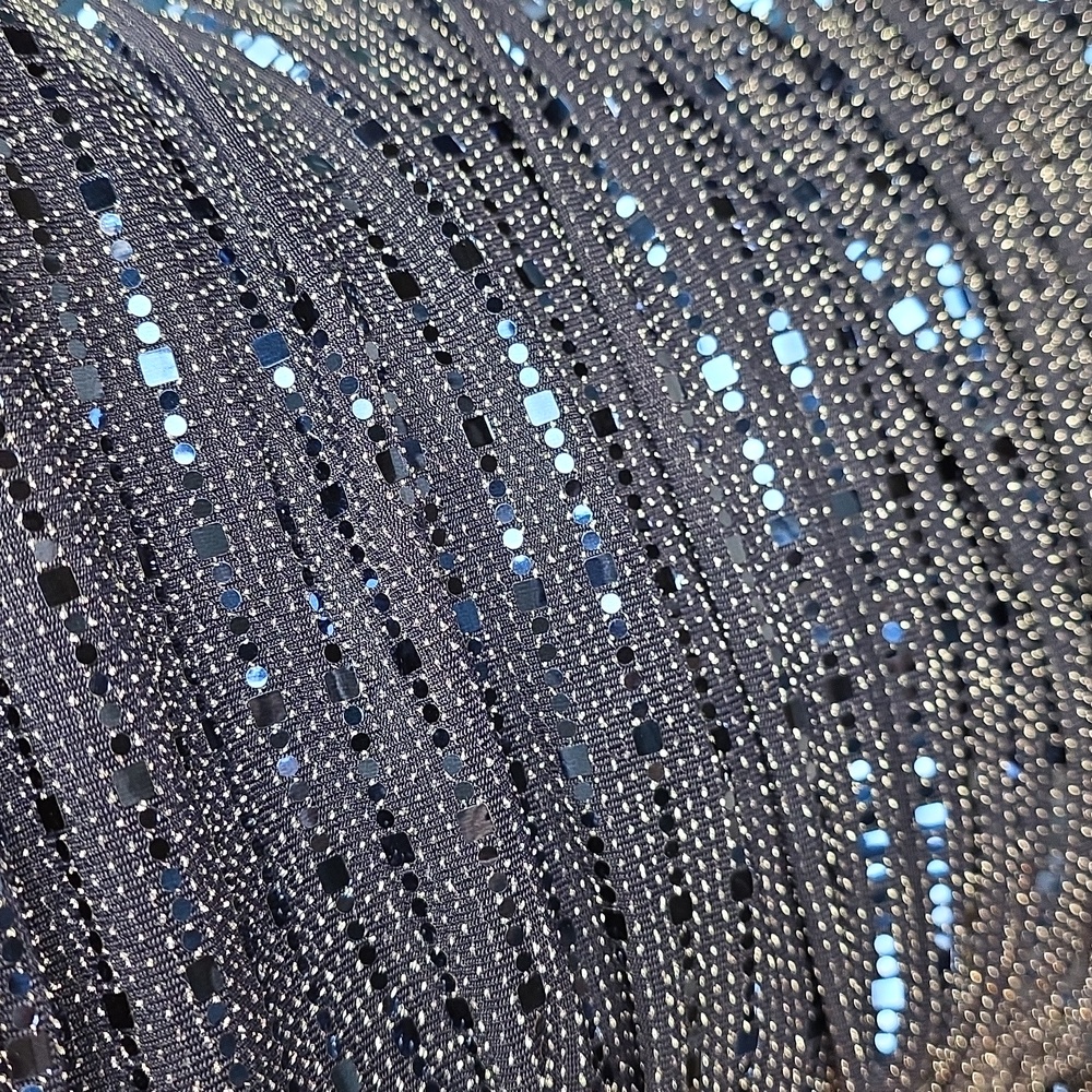 R & M Richards Petite Metallic Maxi-dress Mother Of The Bride Dress - Picture 8 of 11